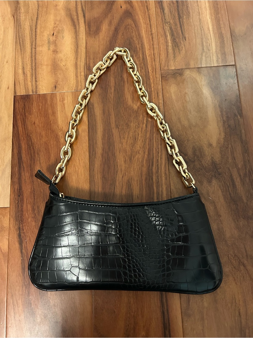 Zara faux leather purse